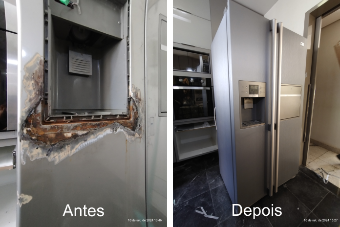 Antes e DEPOIS